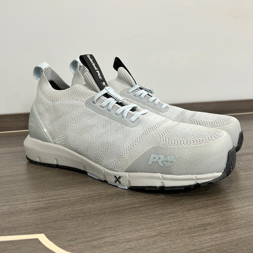 Timberland PRO Radius Knit Composite Toe Gray Size 9 B